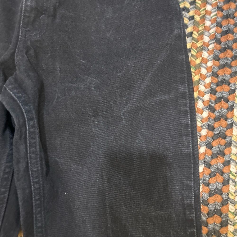 Vintage 90s Levis 950 Womens Black Jeans Relaxed Fit Orange Tab Tapered Leg SZ 9 - Picture 5 of 7